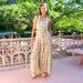 Women's Clothing American Style Sleeveless Halter Neck Printed Dress Sweet Temperament Backless A-Line Long Skirt For Female Sexy_ecoleips.com