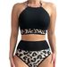 New European American Foreign Trade Halter-Neck Sexy Bikini, Hot-Selling Swimwear On Aliexpress And Amazon Tk214_ecoleips.com