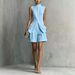 Flowy Fashion Sleeveless Shorts Set For Women Solid Color Stylish Independent Store Shirt 2026 Europe & America_ecoleips.com