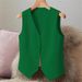 New Style Suit Small Spring And Autumn, Slim Fit Outerwear Women, Black Short Vest For Petite Women_ecoleips.com