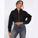 Women's Long-Sleeve Streetwear Dress – Trendy Patchwork Sweatshirt Dress (Black/Gray/Apricot, S-4XL)_ecoleips.com