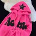 Women’s Half-Zip Fleece Sweatshirt – Oversized Pullover (Rose Red/White, XS-XXL)_ecoleips.com