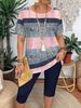 Women's Clothing New Style Sleeveless Two Piece Suit Female Thin Printed Casual Suit_ecoleips.com