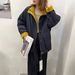 girl Parka Cotton-Padded Jacket Fashion Cotton Coat For Women Korean Style Casual Loose Slimming 2025 Winter New Warm Trendy_ecoleips.com