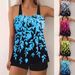 Plus Size Bikini Set For Women – Floral Print Two-Piece Swimwear With Adjustable Ties & Comfort Fit_ecoleips.com