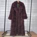 Women's Longline Faux Fur Coat – Oversized Lapel, Winter Statement Coat In 9 Colors (Ivory/Khaki/Rose/Black)_ecoleips.com
