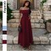 DiYun Elegant Strapless Long Dress for Women European American Style Spring Summer 2026 Independent Amazon Website Cross Border_ecoleips.com