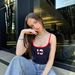 Sexy Slimming Sleeveless Tank Top for Women with Letter And Number Print Perfect for Hot Girls Wholesale_ecoleips.com