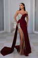 2025 New Women's Wear Sexy Heavy Industry Hot Stamping Display Ball Evening Dress_ecoleips.com
