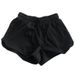 Women's Ice Silk Ribbed Shorts Korean Style Loose Fit Tight Waist Wide Leg Elastic Sports Pants Slimming Hot Summer_ecoleips.com