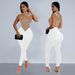 Women's Sleeveless Mesh Jumpsuit With Crystal Embellishments – Slim Fit & High Waist (Black/Nude, S-2xl)_ecoleips.com
