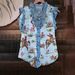 2025 Spring/Summer New Ruffle Hem Blouse Women's Shirt_ecoleips.com