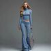 2026 Cross-Border European American Women's Sporty Casual Outfit: High-neck Long-sleeve Top And High-waisted_ecoleips.com
