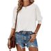 Women's Plus Size Long T-Shirt Round Neck Collar With Pocket Summer Fashion Loose Fit_ecoleips.com