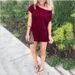 New 6-Color Spring/Summer Fashion Short-Sleeved Short-Sleeved Pocketed Women's One-Piece_ecoleips.com