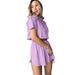 Women's Clothing Jogging Sports Style Suit Short Sleeved T Shirt Wide Leg Pants Shorts Beach Leisure Two Piece Suit_ecoleips.com