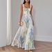 Women's Clothing Women's Pleated Floral Maxi Dress Digital Print For Formal & Casual For Women Casual Fashion Hollow Out Knit_ecoleips.com