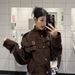 Women's Short Suede Jacket, Spring And Autumn 2025 New Korean Style, High-end Feel, Loose Fit, Suitable For Petite_ecoleips.com