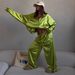 Women's Fashion Sportswear Set Spring/Summer Loose Sweatshirt Jacket And Wide Leg Trousers Trendy European American Style_ecoleips.com