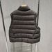 Women's For Autumn Winter 2025, New Stylish And Unique White Duck Down Vest Jacket_ecoleips.com