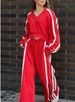 Spring And Autumn New 2025 Casual Sleeve Long Pants Set Women's Two-Piece Outfit_ecoleips.com