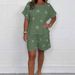 Women's Clothing Casual Fashion Printed Suit_ecoleips.com