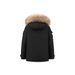 Trendy Oversized Hooded Winter Parka With Faux Fur Trim – Windproof Puffer Coat For Extreme Cold, 600 Fill Power Duck Down, Unisex Streetwear Jacket_ecoleips.com