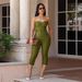 C7693 Cross-Border European And American Fashion Women's Sexy Slim-Fit Strapless Solid Color Bodycon_ecoleips.com