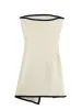 Fashion Knitted Mini Dresses For Women Chic Lace Up Strapless Sleeveless Female Dress 2024 New Backless Evening Party Vestidoes_ecoleips.com
