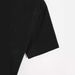Women's Black Heart Print T-Shirt Casual Loose Fit round Neck Short Sleeve Simple Sports Top_ecoleips.com