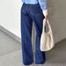 Women's Clothing Women's Retro Minimalist High-Waisted Slimming Straight Leg Casual Jeans No Belt For Formal & Casual For Women_ecoleips.com