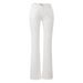Hot Girl Waist To Hip Ratio Denim Flared Pants, New Autumn Style, Slimming, High Elasticity, Leg Lengthening Flared Pants_ecoleips.com