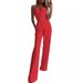 Women's Clothing Spring Summer Long Skirt Jumpsuit For Women Slanted Collar Mid-Waist Temperament Commuter Style Fashion_ecoleips.com