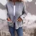Women's Clothing Autumn And Winter Hot Selling Fashion Casual Stand Up Collar Zipper Jacket Loose Pocket Jacket For Women_ecoleips.com