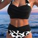 Women's Sexy Two Piece Swimsuit European American Style Swimwear Bikini_ecoleips.com