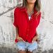 Spring/Summer Women's Collared Casual Button down Shirt Long Sleeve Regular Fit Elegant Fashion Top for Ages 16-45_ecoleips.com