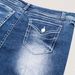 New Women's Denim Thick Thread Embroidered Ripped Slim Elastic Shorts Fashionable And Versatile_ecoleips.com