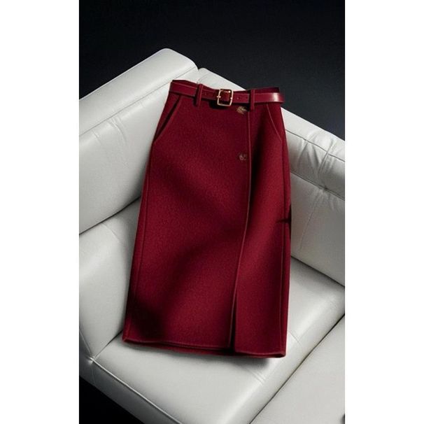 Women's Clothing Spring And Autumn Suits Large Size Temperament Advanced Knitwear Fashionable Beautiful Skirt Two Piece Suit_ecoleips.com