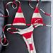 Women's Color Block Swimsuit 2026 European American Style Sexy Three Piece Bikini Vacation Beach Hot Spring Cross Border Swimwear_ecoleips.com