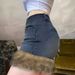 Women's Clothing Fashion Ins Style Furry Edge Washed Denim Retro Short Skirt Personality Street Blasting Hot Girl Skirt For Women_ecoleips.com