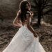 Women's Lace Dress Deep V Neck Wedding Dress Swing Skirt Style Spring New Fashion Big Size Party Wear_ecoleips.com