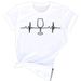 Cross-border Supply Casual Loose Simple Wine Glass Summer Top T-shirt For Women_ecoleips.com