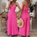 Women's Clothing Summer New Fashion Floral Overalls Suspenders Wide Leg Jumpsuit_ecoleips.com