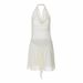 Summer New Style Women's Sexy Lace See through Dress European American Halter Neck Backless Clothing for Women_ecoleips.com