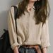 Women's Cotton Linen Blend Long Sleeve Shirt Loose Fit Breathable Spring/Summer Casual Elegant Fashion Top With Buttons_ecoleips.com