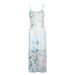 AD185 Cross-border Pure Desire Waist-Cinching Mesh Printed Strapless Backless Spring/Summer Lightweight Bodycon_ecoleips.com