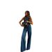2025 Spring/Summer New European And American Cross-Border's Sleeveless Vest Fashion Wide-Leg Denim Suit For_ecoleips.com