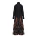 Dubai Abaya Women's Clothing Plus Size High-end Printed Loose Turn-down Collar Lace-up Elegant Stylish Miyake Coat Large_ecoleips.com