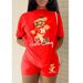 Women's Clothing Casual Two-Piece Outfit – Stylish T-Shirt & Effortless Style, All-Day Comfort Shorts Set For Everyday Comfort_ecoleips.com
