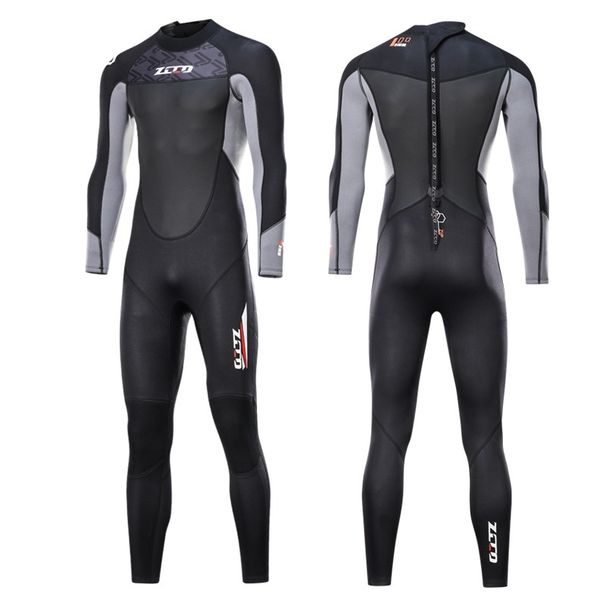 Aria Basics ZCCO New 3mm Professional Diving Suit Men, One-piece Thickened Warm Deep Snorkeling Surfing Suit, Swimsuit For Women_ecoleips.com